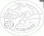 Emblema de Football Club Den Bosch, club de fútbol con sede en Bolduque o Den Bosch, 's-Hertogenbosch, nombre oficial en holandés, ciudad en el sur de los Países Bajos y capital de la provincia de Brabante Septentrional