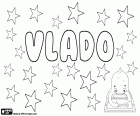 Vlado, diminutivo masculino de nombres de origen eslavo como Vladimir y Vladislav entre otros. Vlado es un nombre utilizado para niño en Croacia, Serbia, Eslovaquia, Eslovenia, Bulgaria y Macedonia. Otras variantes son Vlad, Vladan, Valdis y Valdas