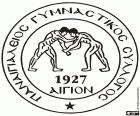 Emblema de Panegialios FC, Panegialios Gymasticos Syllogos, club de fútbol con sede en Egio, ciudad del noreste de Acaya, en la región de la Grecia Occidental
