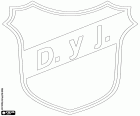 Emblema de Club Social y Deportivo Defensa y Justicia, club de fútbol con sede en Florencio Varela, ciudad de la Provincia de Buenos Aires que forma parte de la conurbación de la capital argentina