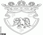 Logo de Futebol Clube Penafiel, club de fútbol con sede en Penafiel, ciudad en el Distrito de Oporto en la Región Norte de Portugal