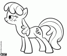 La señorita Cheerilee, la inteligente pony Cheerilee es la maestra en la escuela de Ponyville