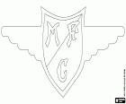 Escudo del Moreirense Futebol Clube, club de fútbol con sede en Moreira de Cónegos, municipio del norte de Portugal en el Distrito de Braga