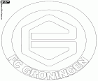 Insignia de FC Groningen, club de fútbol con sede en Groninga, ciudad situada en el noreste de los Países Bajos y capital de la provincia homónima