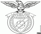 Emblema de Sport Lisboa e Benfica, conocido como Benfica, club polideportivo y club de fútbol con sede en São Domingos de Benfica, barrio de Lisboa, situado en el norte de la capital portuguesa