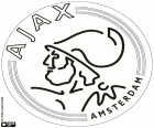 Escudo del Ajax, AFC Ajax, Amsterdamsche Football Club Ajax, club de fútbol con sede en Ámsterdam, la ciudad más importante y más poblada de la provincia de Holanda Septentrional, la capital de los Países Bajos