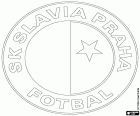 Insignia del Slavia Praga, Sportovní klub Slavia Praha Fotbal AS, club de fútbol en un club polideportivo con sede en Praga, la ciudad más poblada y la capital de la República Checa
