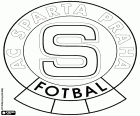 Emblema de AC Sparta Praha fotbal, club de fútbol en un club polideportivo con sede en Praga, ciudad a orillas del río Moldava en la región histórica de Bohemia. El centro histórico de la capital de la República Checa es Patrimonio de la Humanidad