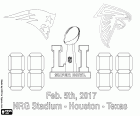 New England Patriots versus Atlanta Falcons, la Super Bowl 2017 en el NRG Stadium de Houston, Texas, el domingo 5 de febrero de 2017