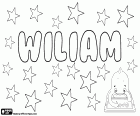 Wiliam, nombre para niño, variante del nombre inglés William