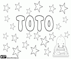 Totò o Toto es un nombre masculino de la tradición popular italiana. Utilizado como abreviación de Totonno, variante que corresponde a Antonio, y también como abreviación de Totore, variante que corresponde a Salvatore. Toto también es un nombre japonés para niña