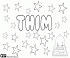Thim, variante de Tim, Timoteo. Thim, variante de Timo, Thiemo, nombre de origen germánico. Thim, nombre para niño en los países escandinavos como Suecia, Dinamarca y Noruega, también es un nombre popular en Liechtenstein