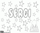 Sergi, nombre masculino en catalán, nombre de origen latino derivado de Sergius, corresponde a Sergio. También es un apellido de origen italiano