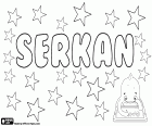 Serkan, nombre masculino de origen turco y persa, variante de Sercan