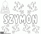 Szymon, nombre para niño muy popular en Polonia, variante de Simon, nombre de origen hebreo