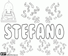 Stefano, nombre italiano para niño, variante de Stefanio, derivado del nombre griego Stephanos, su significado es corona