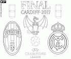 Juventus de Turín contra Real Madrid, la final de la UEFA Champions League 2016-2017, sábado 3 de junio de 2017, National Stadium of Wales, Cardiff, Gales