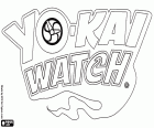 El logo oficial en inglés de Yo-kai Watch, un videojuego de rol de Nintendo
