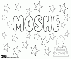 Moshe, nombre masculino de origen bíblico, variante del nombre hebreo, Mosheh, corresponde a Moisés