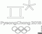 Logo de los Juegos Olímpicos de Invierno PyeongChang 2018