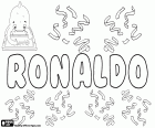 Ronaldo, nombre para niño en portugués, variante de Reinaldo, nombre de origen germánico, derivado de Raginald