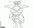La Emperatriz de las abejas, un personaje de la película de animación La abeja Maya: Los juegos de la miel