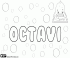 Octavi, nombre masculino de origen latino en catalán, derivado del romano Octavius que significa octavo