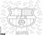 El FC Barcelona, el Barça ha conseguido el título de campeón de La Liga 2017-2018. Este es el título número 25 para el Barça a lo largo de la historia de la máxima categoría del fútbol profesional español