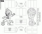 La Copa Mundial de la FIFA Rusia 2018. La competición se realizará del 14 de junio al 15 de julio de 2018. La fase final de la competición, semifinales y final, junto con la mascota Zabivaka y el logo inspirado en el trofeo. Ya conocemos los cuatro semifinalistas: Francia vs Bélgica y Croacia vs Inglaterra. ¿Quién estará en la final de Moscú?