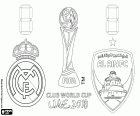Real Madrid versus Al-Ain, final del FIFA Club World Cup UAE 2018, 22 de diciembre de 2018, Estadio Jeque Zayed, Abu Dabi. Al-Ain es el primer equipo de Oriente Medio que disputa una final del Mundial de Clubes de la FIFA