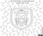 PAOK de Salónica, campeón de la Super League 2018-2019, el mejor campeonato profesional de fútbol en Grecia