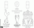 Tottenham vs Liverpool, final de la UEFA Champions League 2018-2019, Estadio Metropolitano, Madrid, España, 1 de junio de 2019
