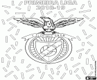 Benfica de Lisboa es el nuevo campeón de la Primeira Liga 2018-2019. Este club tiene el récord con 37 títulos de campeón en la primera division del fútbol profesional en Portugal