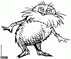 El Lorax es el protagonista de una fábula sobre el medio ambiente en peligro, un libro infantil de Dr. Seuss
