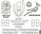 Inglaterra contra Sudáfrica, Red Roses versus Springboks es la final del Campeonato Mundial de Rugby 2019 que se disputará el 2 de noviembre de 2019 en el International Stadium Yokohama, ciudad de Yokohama, Prefectura de Kanagawa, Japón