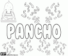 Pancho, nombre para niño en español, variante de Francisco, entre otras como Paco, Curro y Fran 