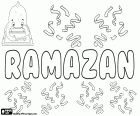 Ramazan, nombre para niño en varias lenguas como turco, azerbaiyano, kazajo y otros idiomas caucásicos, proviene de Ramadan, nombre masculino árabe como el mes sagrado del Islam