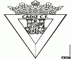 Logo del Cádiz Club de Fútbol, entidad fundada en 1920 en Cádiz, Andalucia