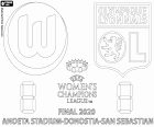 Final de la Liga de Campeones Femenina de la UEFA 2019-20 entre el VfL Wolfsburg y el Olympique Lyonnais, 30 de agosto de 2020, Estadio de Anoeta, Donostia - San Sebastián, Euskadi, España