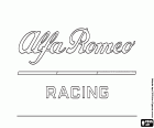 Logotipo de la escudería de Fórmula 1 Alfa Romeo Racing