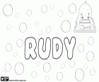 Rudy, nombre masculino, diminutivo de Rodolfo, utilizado en diferentes idiomas, mayoritariamente en inglés