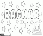 Ragnar, nombre escandinavo para niño, usado en sueco, noruego y danés, derivado del nombre germánico Raganhar