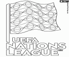 Logo de la Liga de las Naciones de la UEFA, campeonato de selecciones europeas de futbol que se celebra cada dos años. La primera edición se celebró en la temporada 2018-2019