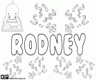 Rodney, nombre masculino en inglés que proviene de un apellido que tiene su origen en un topónimo, Rodney Stoke, un pequeño pueblo en el condado de Somerset, Inglaterra