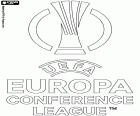 El logo de la nueva competición de clubes, UEFA Europa Conference League