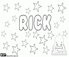 Rick, nombre masculino abreviado en inglés que corresponde a Richard, utilizado también en varios idiomas, junto con las variantes Ricky, Rickie o Ricki entre otros