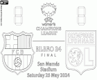 La final de la Liga de Campeones Femenina de la UEFA 2023-2024 entre el FC Barcelona y el Olympique de Lyon, sábado 25 de mayo de 2024, en el Estadio de San Mamés de Bilbo - Bilbao, Euskadi o País Vasco, España