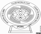El nuevo trofeo del Mundial de Clubes de la FIFA es una impresionante escultura dorada formada por una pieza circular central con tres coronas circulares concéntricas móbiles en el exterior que permiten conviertir el trofeo en una forma esférica que recuerda a una esfera armilar