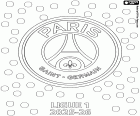 Colorear PSG, campeón 2025-2026