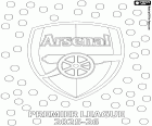 Colorear Arsenal,Premier League 2025-2026